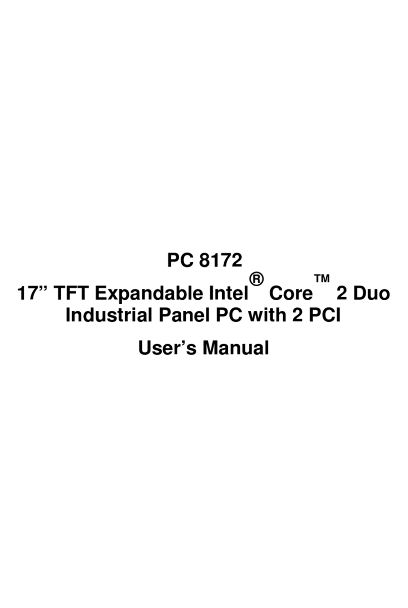 Acnodes PC 8172 User manual Acnodes PC 8172 User manual