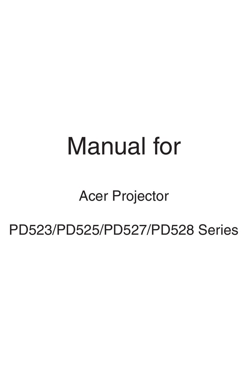 Acer PD525 Series user manual