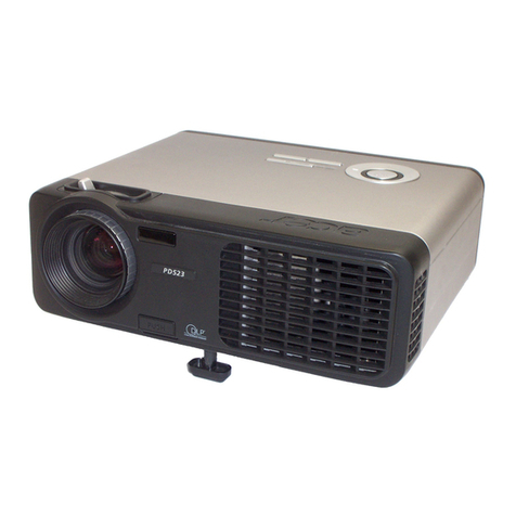 Acer PD523 Series User manual