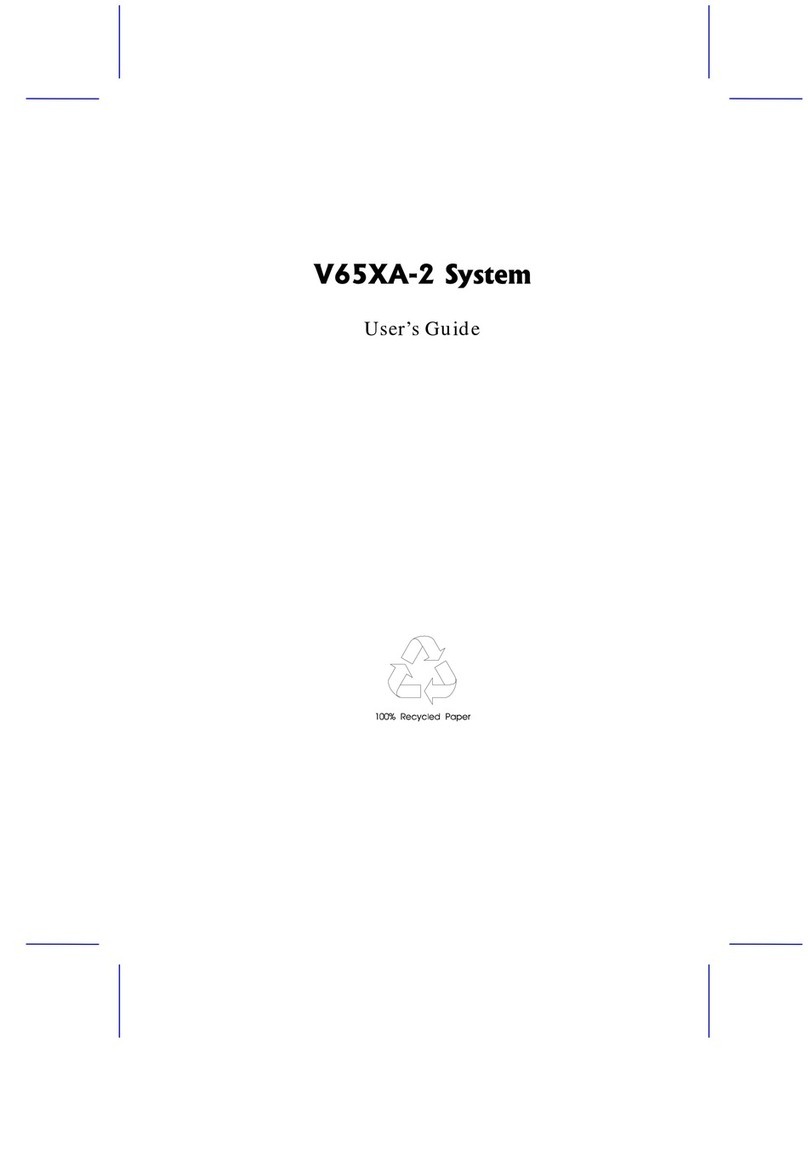 Acer V65XA Safety instructions