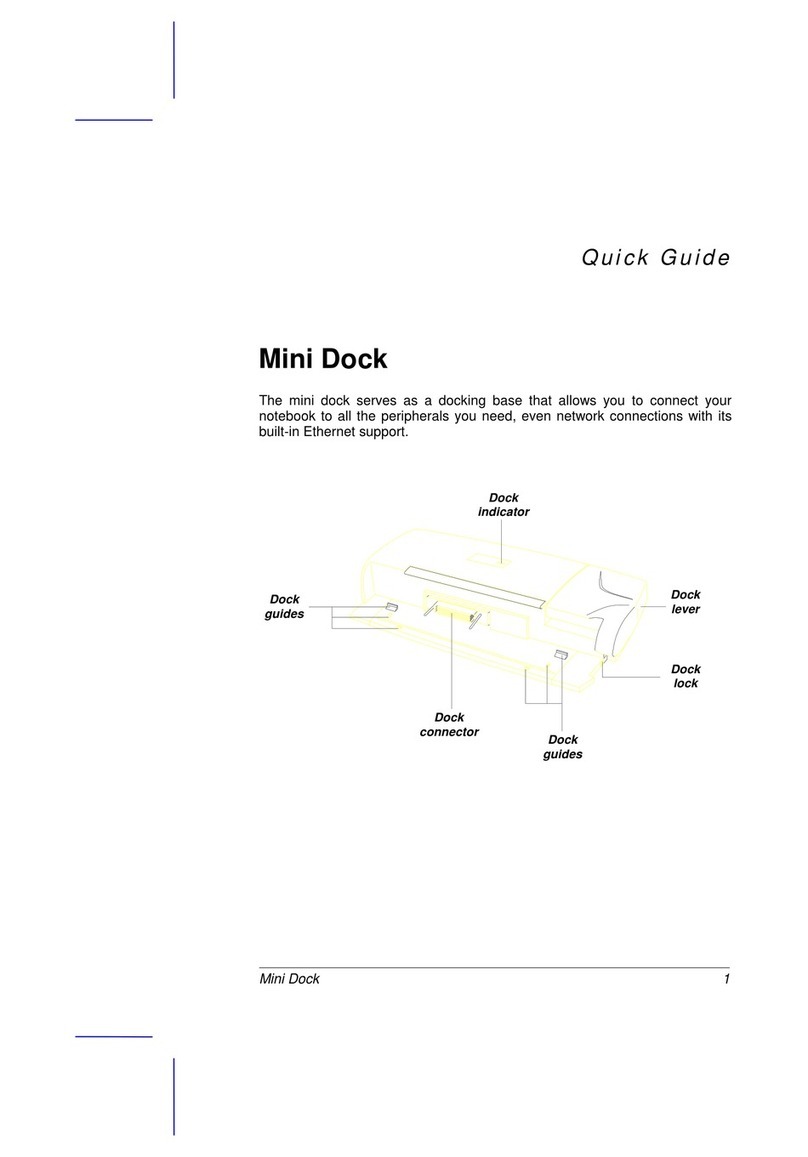 Acer Mini Dock quick guide