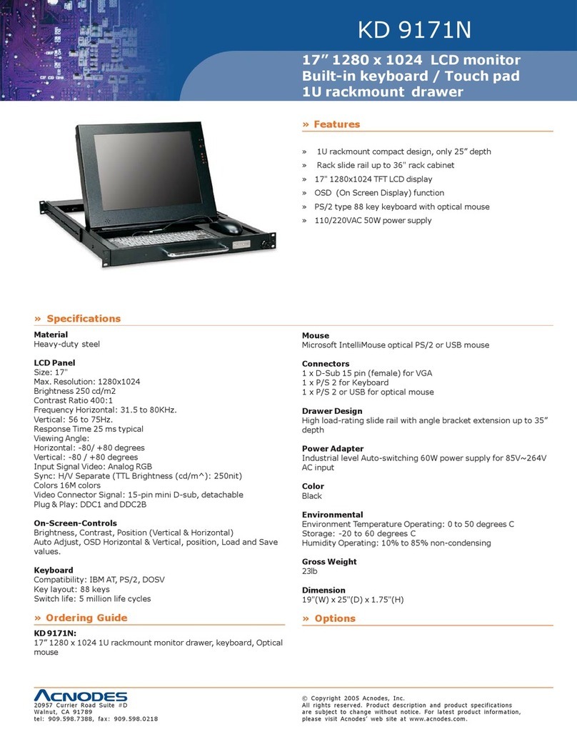 Acnodes KD 9171N User manual