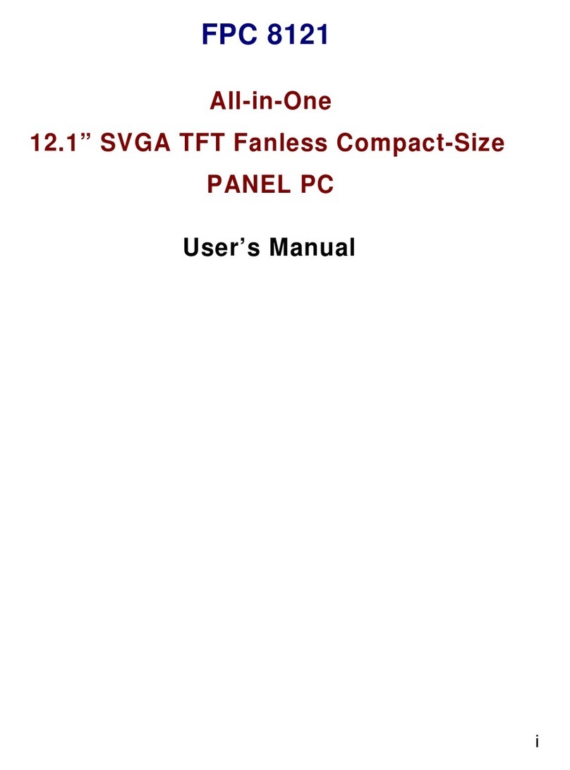 Acnodes FPC 8121 User manual Acnodes FPC 8121 User manual