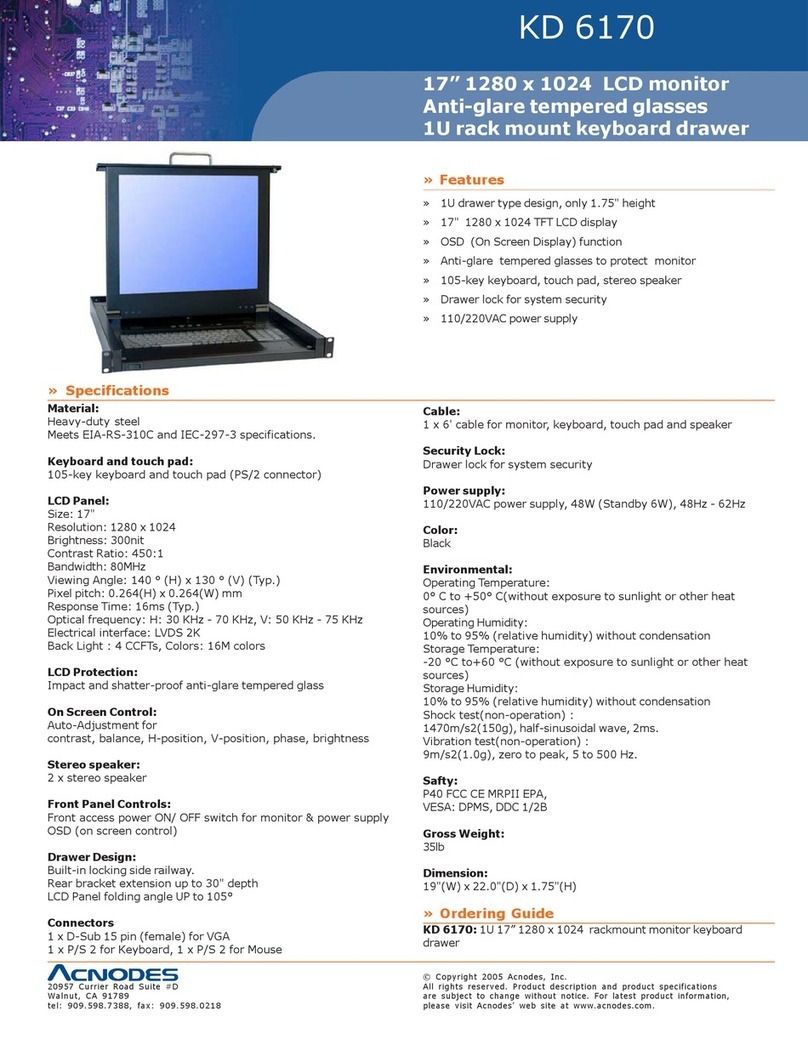 Acnodes KD 6170 Specifications