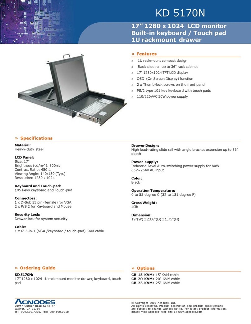 Acnodes KD 5170N User manual
