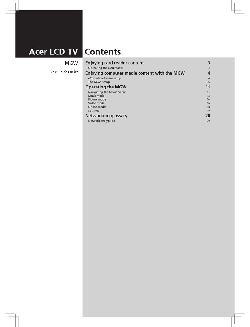 Acer AT3705 User manual