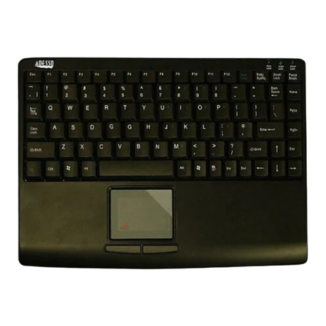 Adesso AKB-410 Series User manual