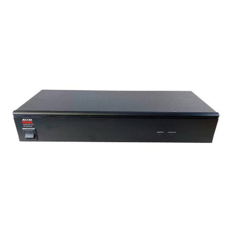 Adcom ACE-515 owner's manual