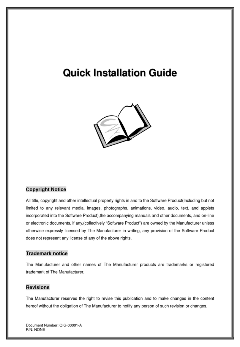 Advanced Industrial Computer RMC-2QD-2 User manual