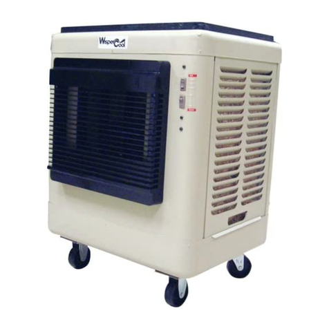 Master cool WisperCool MMB8 User manual