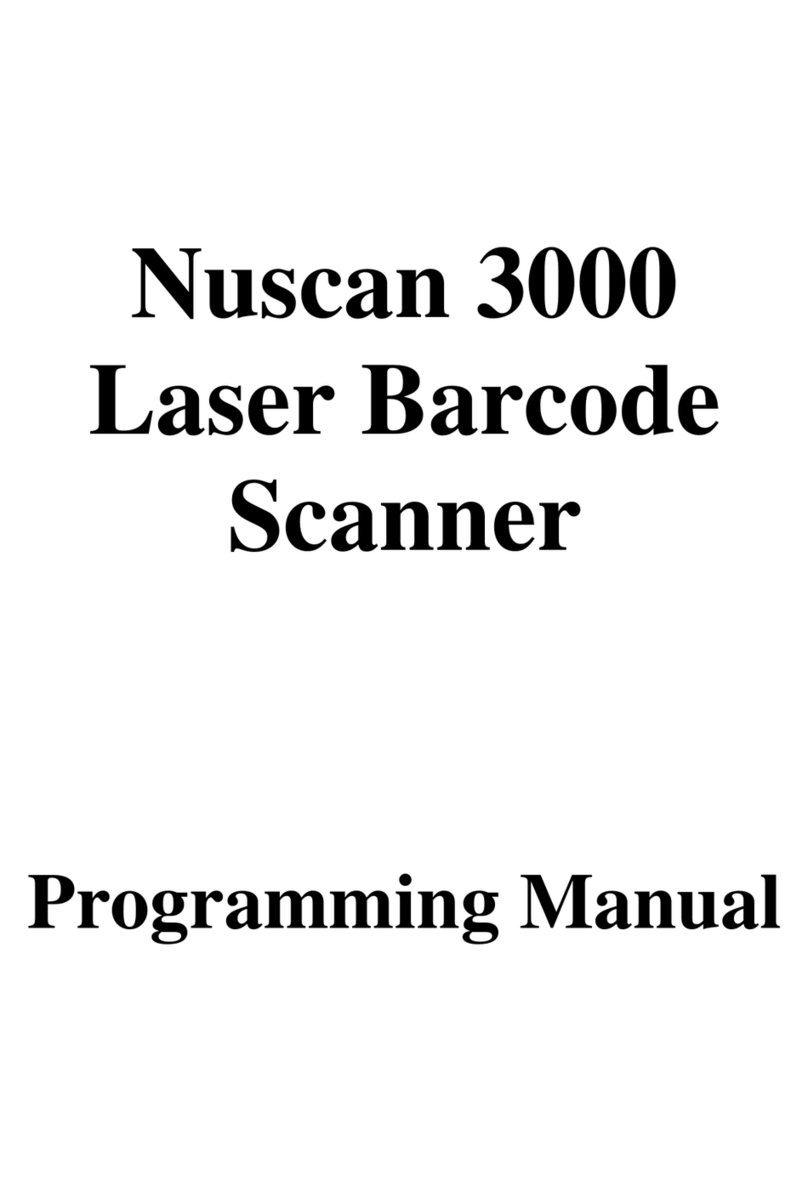 Adesso NuScan 3000 Programming manual