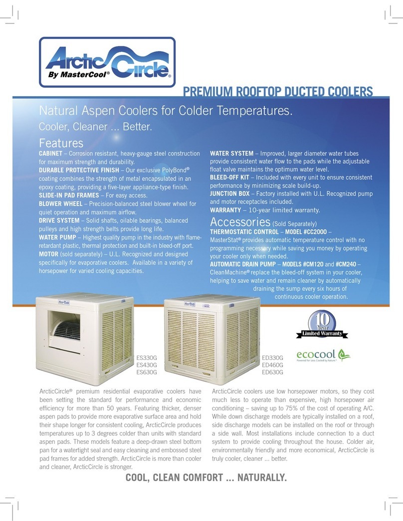 AdobeAir MasterCool ArcticCircle ED330G User manual AdobeAir MasterCool ArcticCircle ED330G User manual