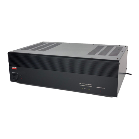 Adcom GFA-545II User manual