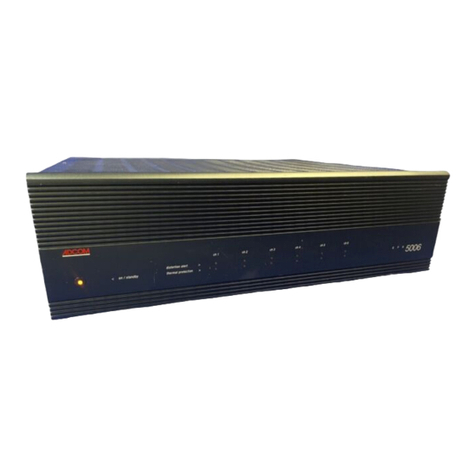 Adcom GFA-5002 User manual