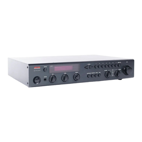 Adcom GTP-350 User manual