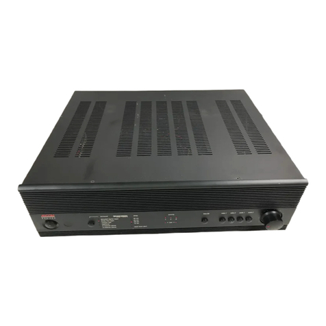 Adcom GSA-700 owner's manual