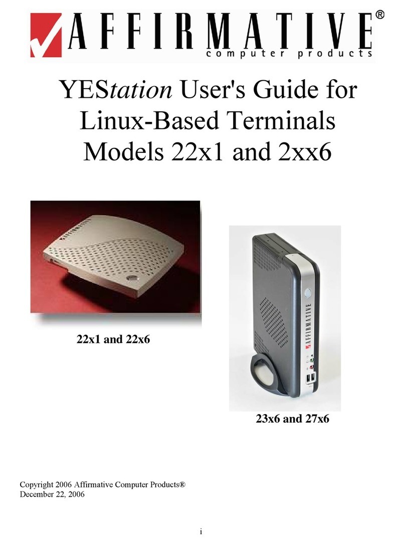 Affirmative 2201 user guide
