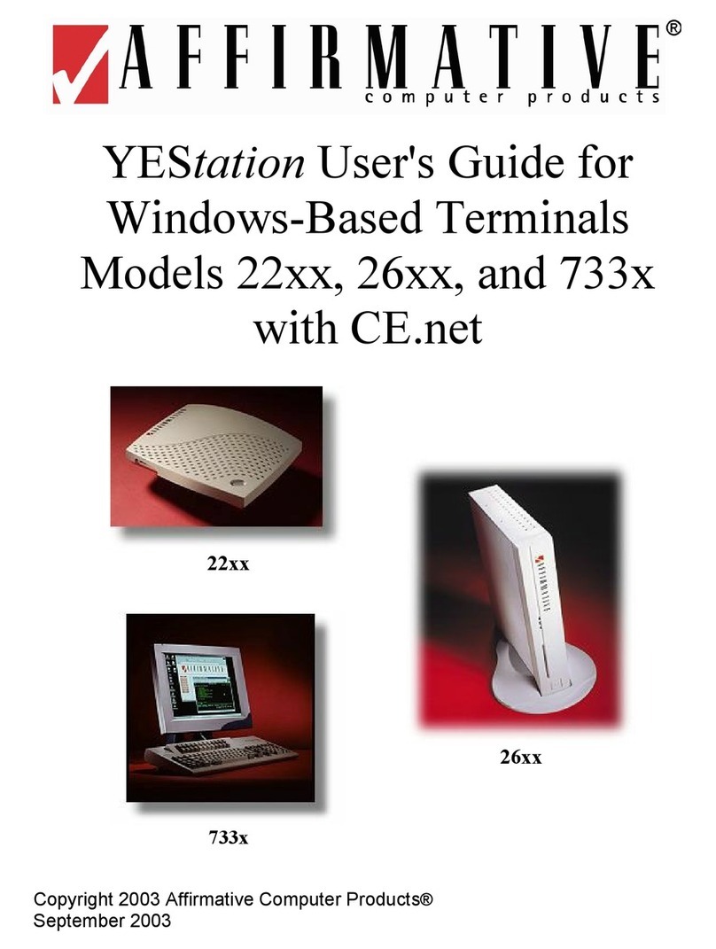 Affirmative 2205 user guide