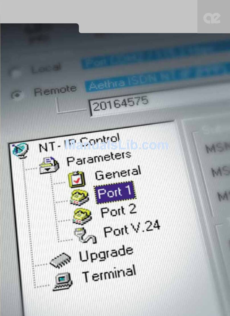 Aethra NT-IP User manual