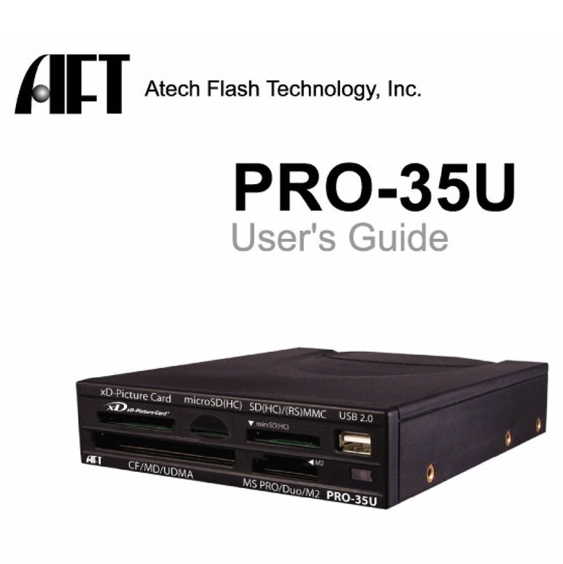 Atech Flash Technology PRO-35U User manual