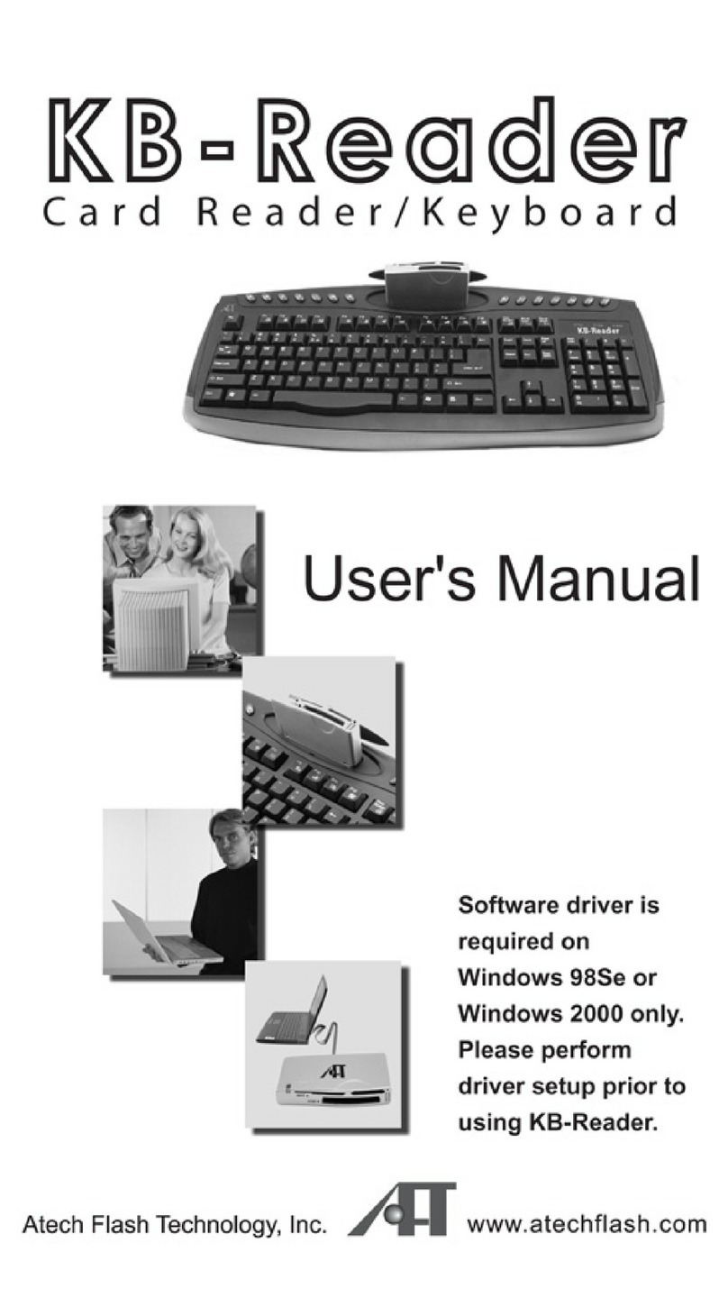 Atech Flash Technology KB-Reader User manual