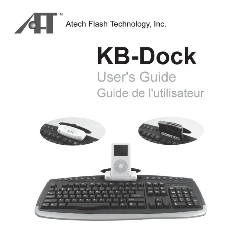 Atech Flash Technology KB-Dock User manual