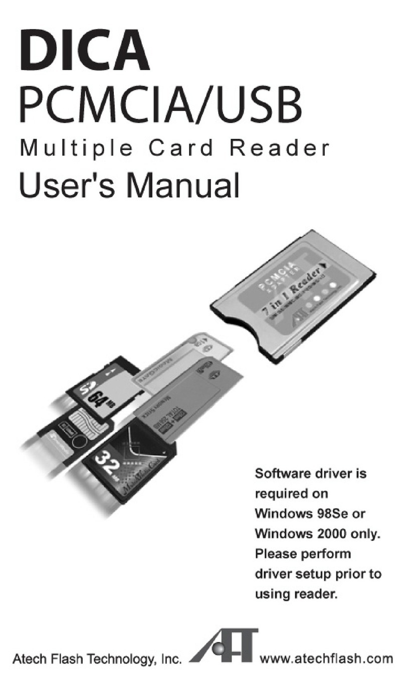 Atech Flash Technology Dica User manual
