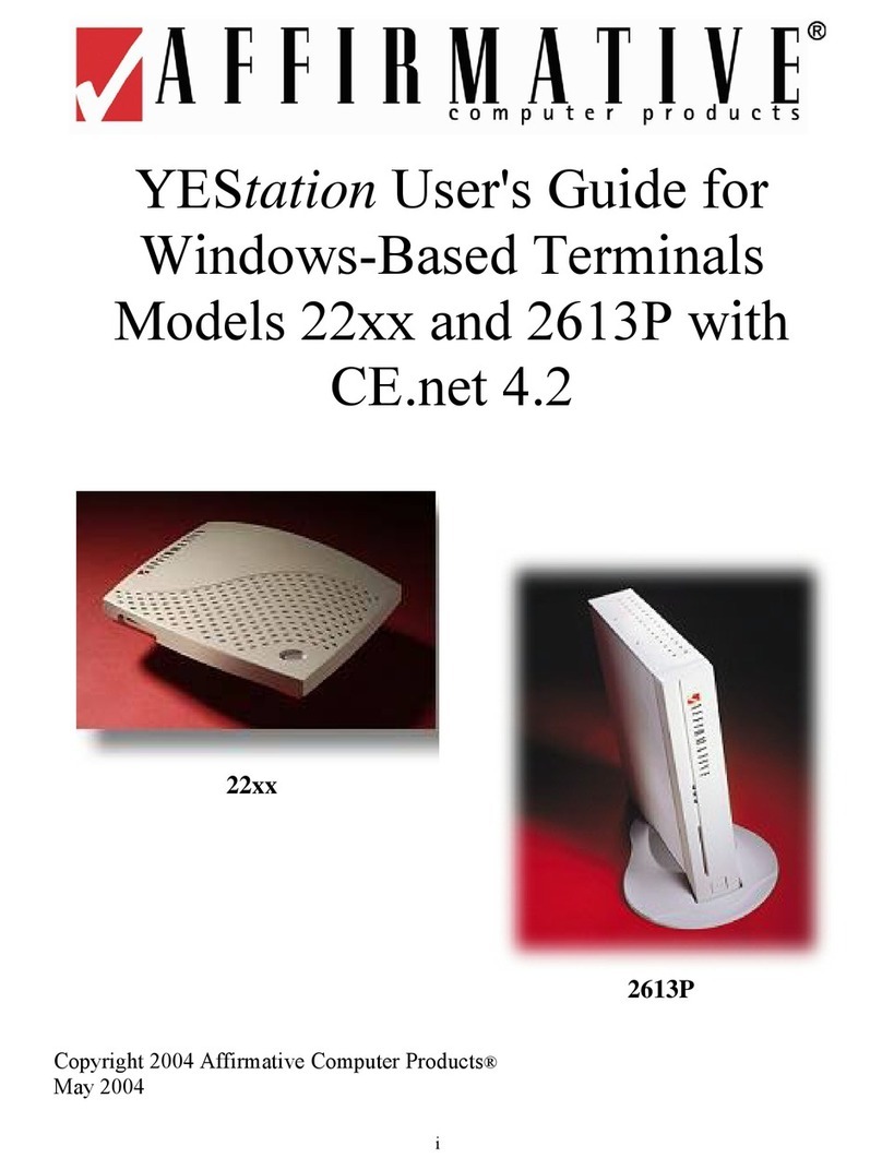 Affirmative 2212 User manual