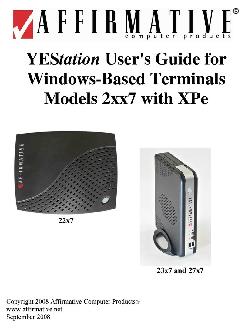 Affirmative 2217 user guide