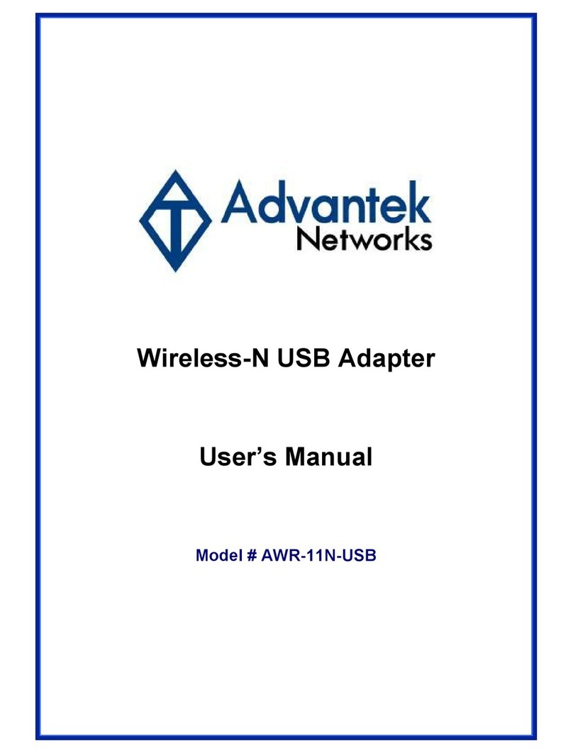 Advantek Networks AWR-11N-USB user guide