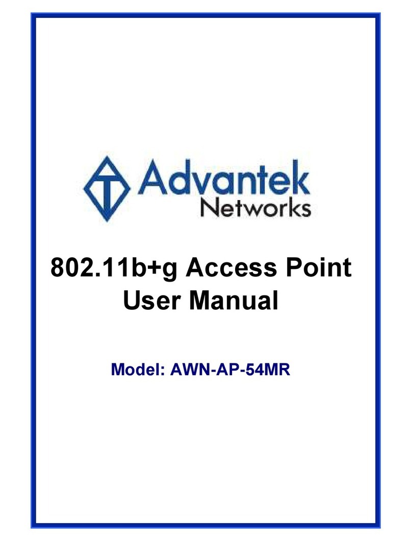 Advantek Networks AWN-AP-54MR user manual