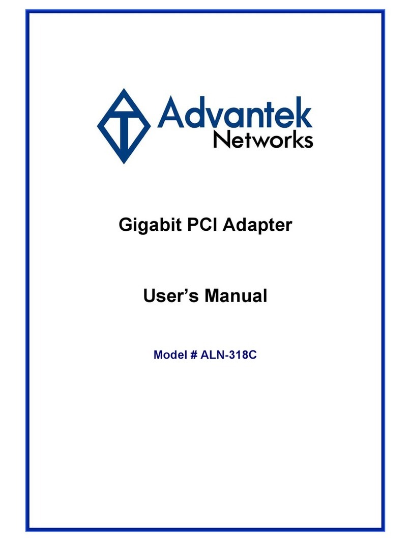Advantek Networks ALN-318C user manual