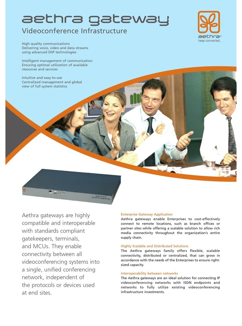Aethra B40 Technical specifications