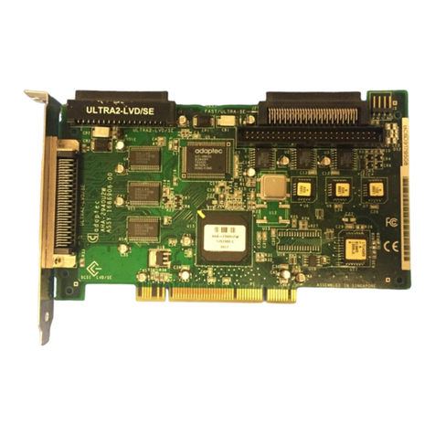 Adaptec AHA-2740W User manual