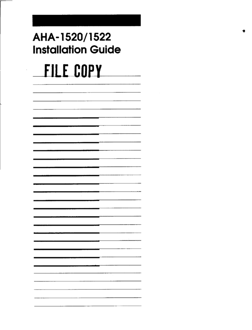 Adaptec AHA-1520 installation guide