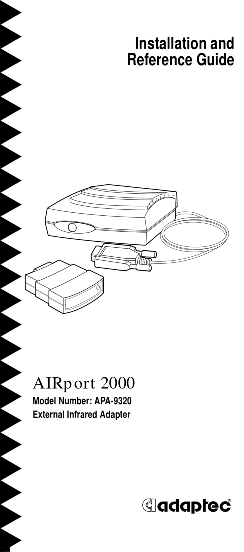 Adaptec APA-9320 Installation and operating manual Adaptec APA-9320 Installation and operating manual