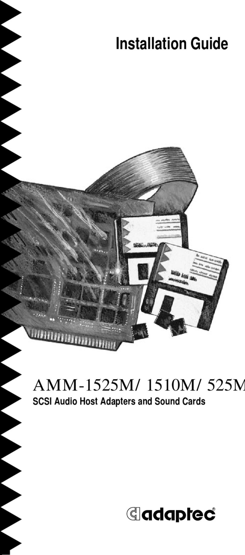 Adaptec AMM-1510M User manual Adaptec AMM-1510M User manual
