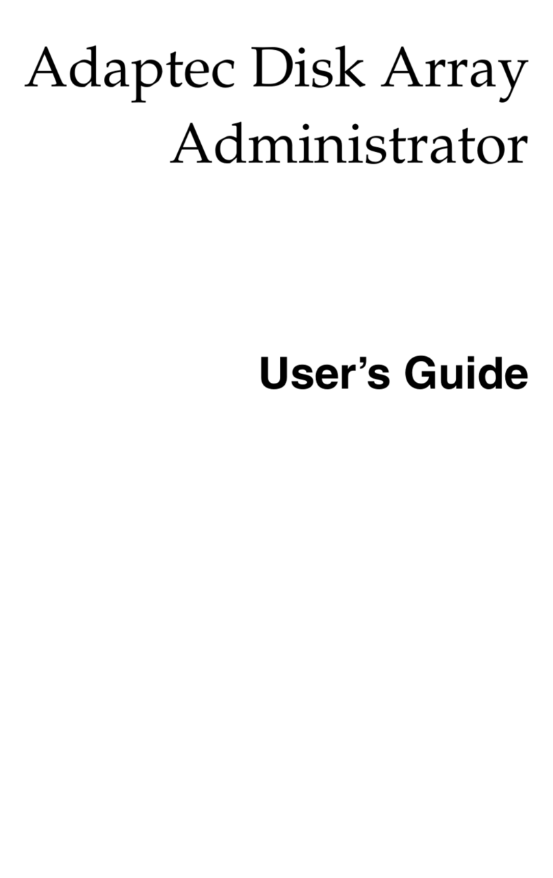 Adaptec DuraStor 7220SS User manual