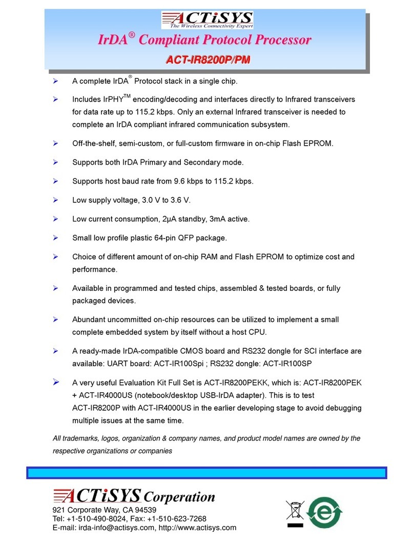 ACTiSYS IR8200P brochure