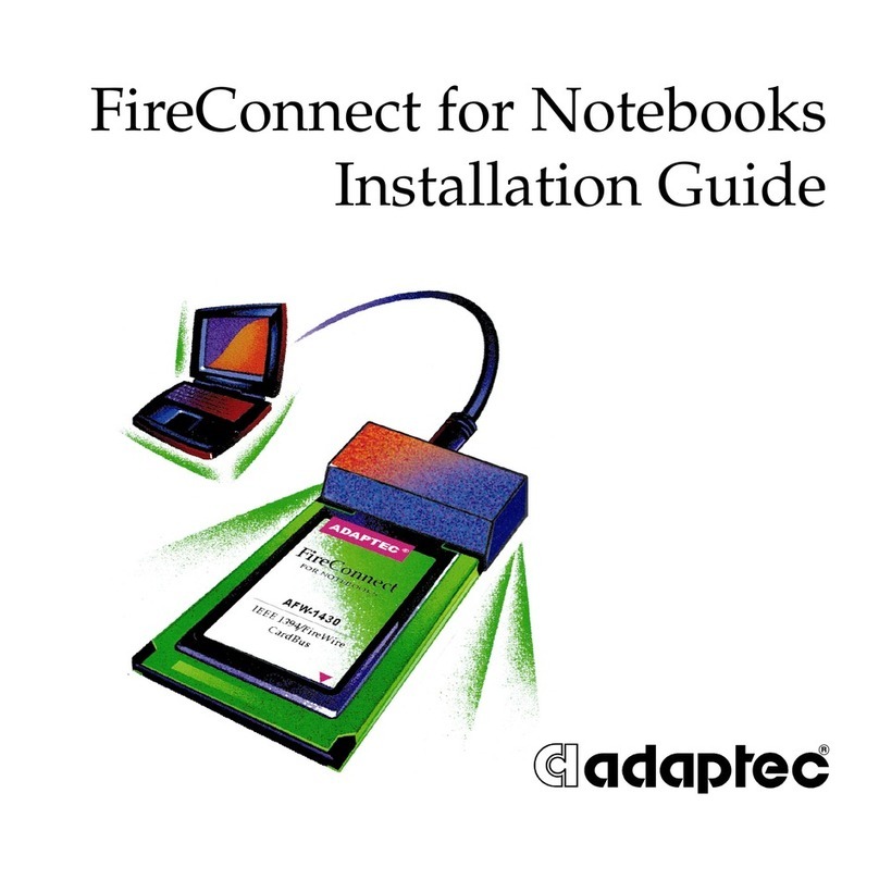 Adaptec AFW-1430 User manual