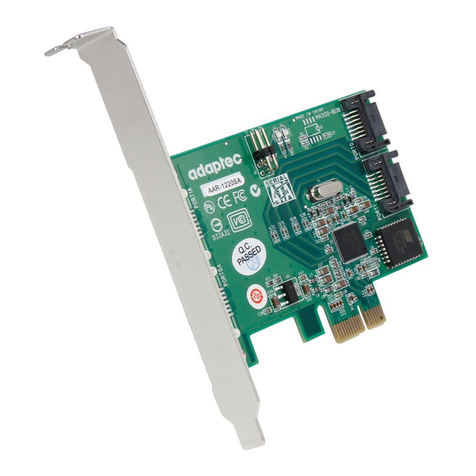 Adaptec RAID 3085 User manual