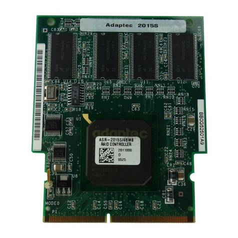 Adaptec 2010S - SCSI RAID Storage Controller Safety guide