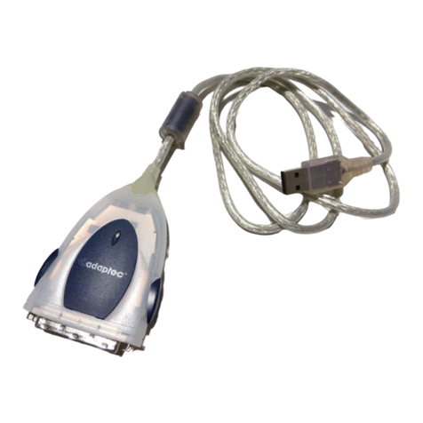 Adaptec USB2Xchange User manual Adaptec USB2Xchange User manual