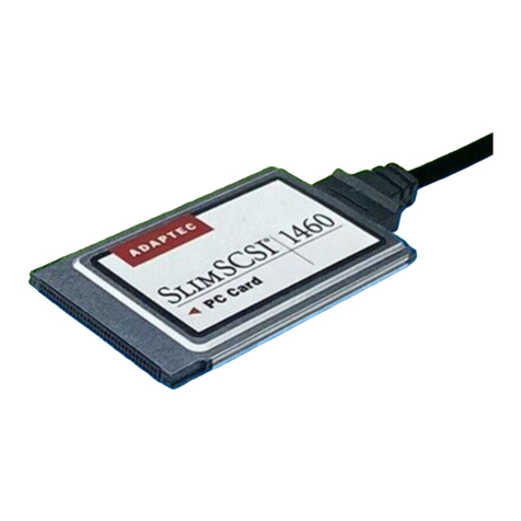 Adaptec SlimSCSI APA-1460A user guide
