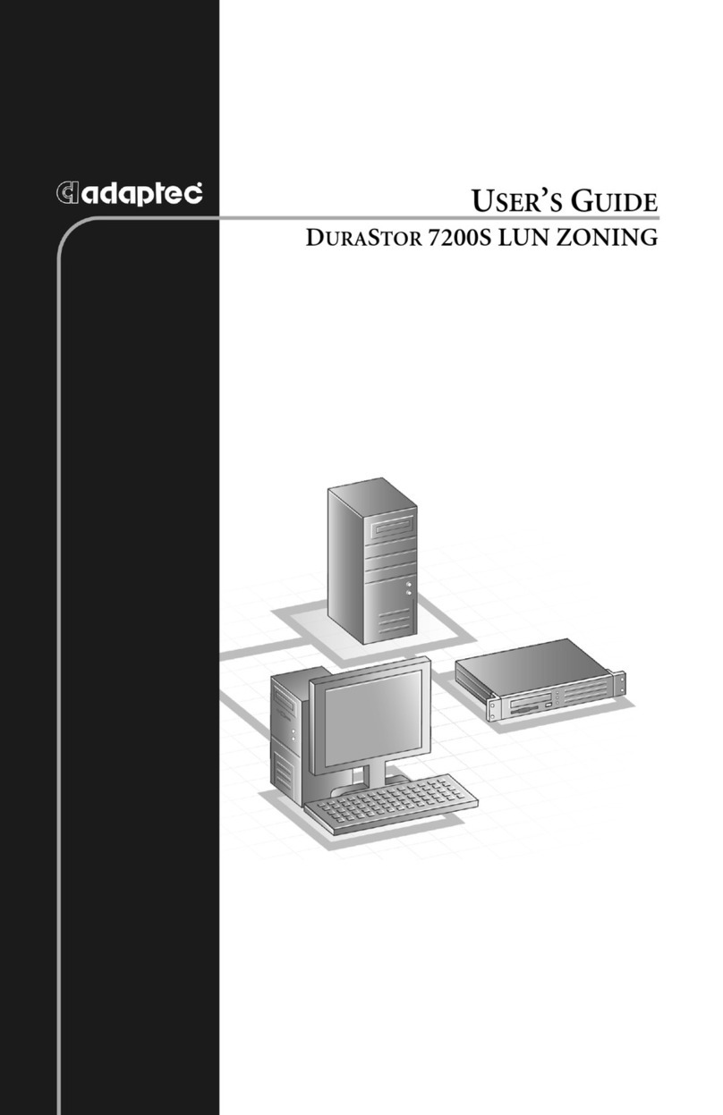 Adaptec DuraStor 7200S user guide