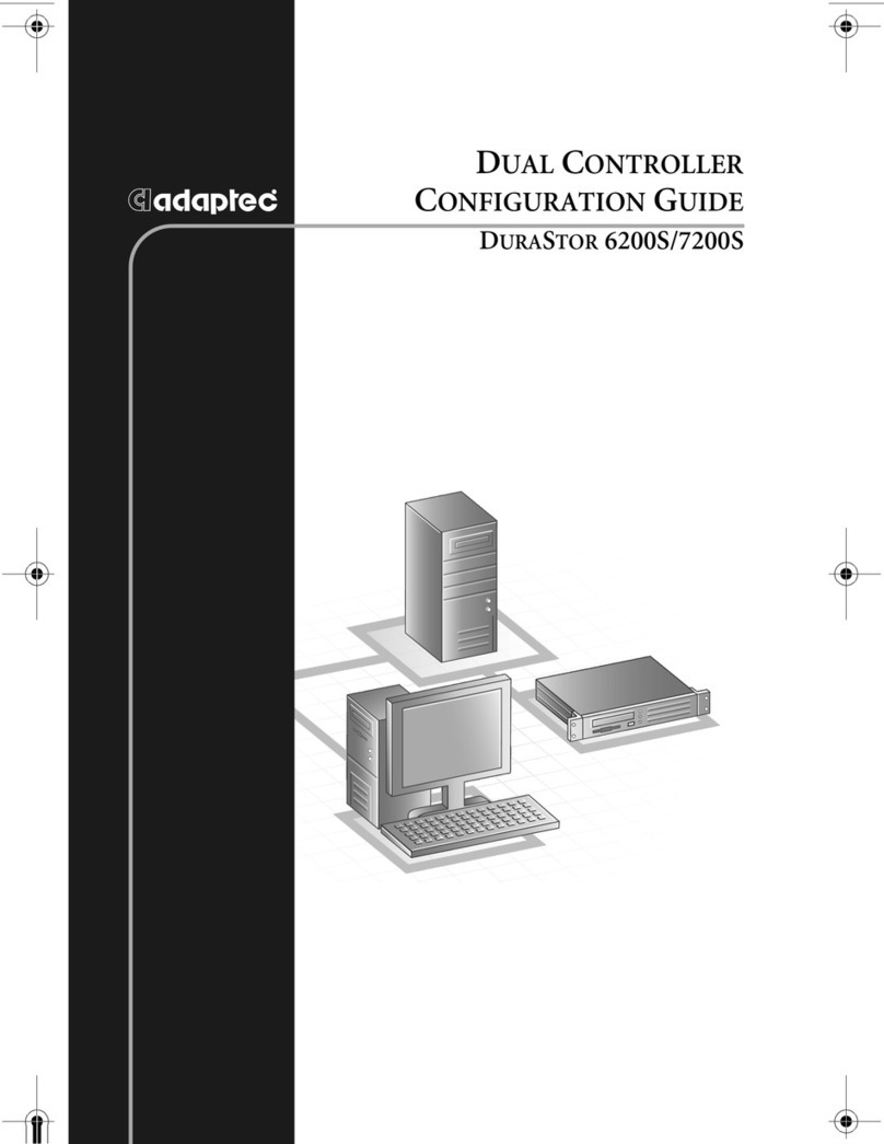 Adaptec DuraStor 6200S Configuration guide