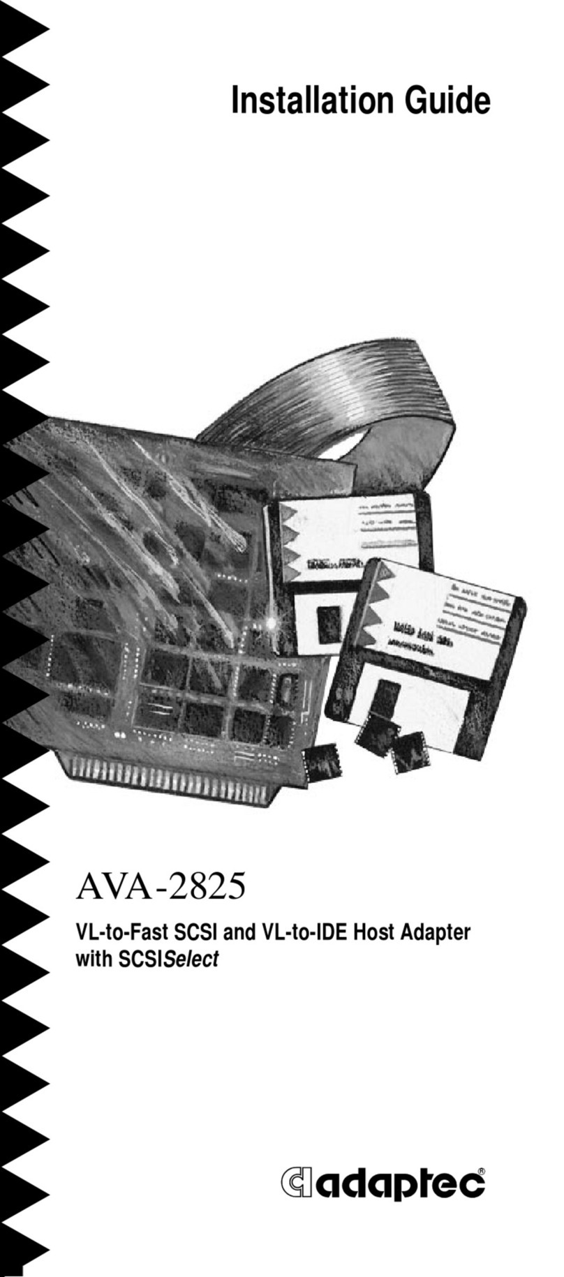 Adaptec AVA-2825 User manual