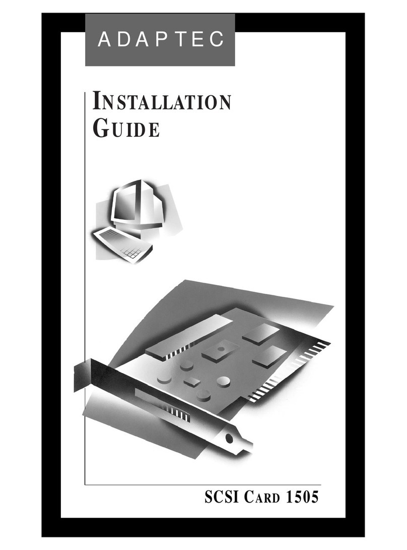 Adaptec AVA-1505A installation guide
