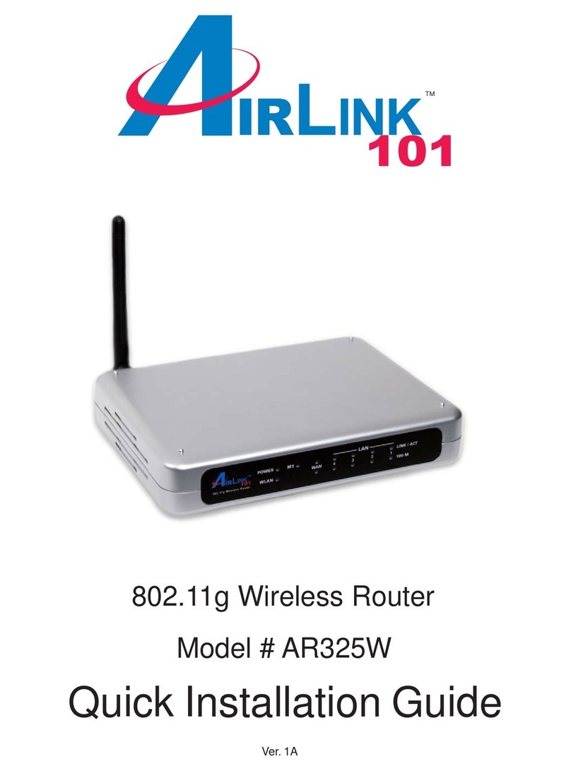 Airlink101 AR325W User manual Airlink101 AR325W User manual