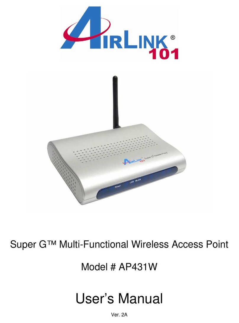 Airlink101 AP431W User manual Airlink101 AP431W User manual